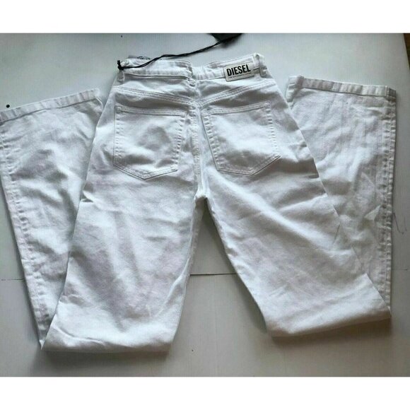 DIESEL White Denim 069EA D-pending Jeans W26 L34 - Picture 11 of 12